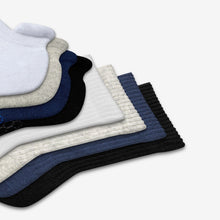 Load image into Gallery viewer, Youth Solids Calf &amp; Ankle Sock 8-Pack
