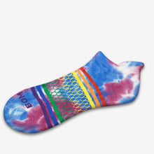 Load image into Gallery viewer, Tie Dye Pride Ankle Socks
