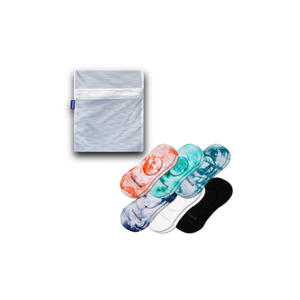 Men's Lightweight No Show Laundry Bag 6-Pack