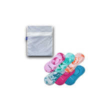 Load image into Gallery viewer, Women&#39;s Lightweight No Show Laundry Bag 6-Pack
