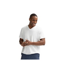 Load image into Gallery viewer, Men&#39;s Pima Cotton V-Neck T-Shirt
