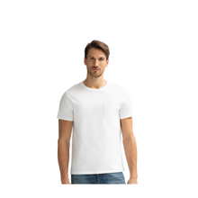 Load image into Gallery viewer, Men&#39;s Pima Cotton Pocket Crew Neck T-Shirt

