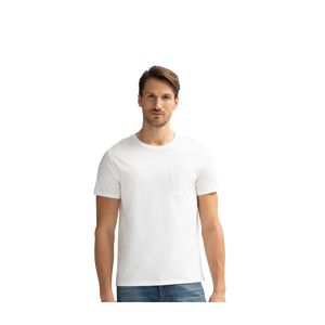 Men's Pima Cotton Pocket Crew Neck T-Shirt