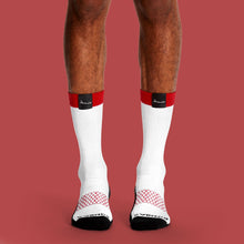 Load image into Gallery viewer, Men&#39;s Muhammad Ali x Bombas Championship Calf Socks
