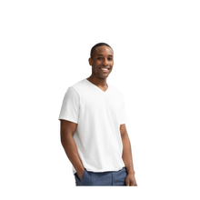 Load image into Gallery viewer, Men&#39;s Pima Cotton V-Neck T-Shirt
