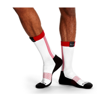 Load image into Gallery viewer, Men&#39;s Muhammad Ali x Bombas Championship Calf Socks

