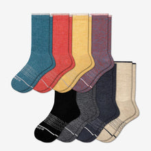 Load image into Gallery viewer, Men&#39;s Merino Wool Calf Sock 8-Pack
