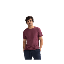 Load image into Gallery viewer, Men&#39;s Garment Wash Pocket Crew Neck T-Shirt
