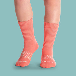 Youth Solids Calf & Ankle Sock 8-Pack